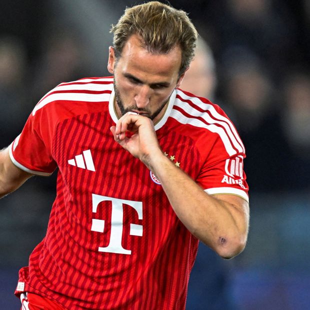 Harry Kane durante un partido de la UEFA Champions League